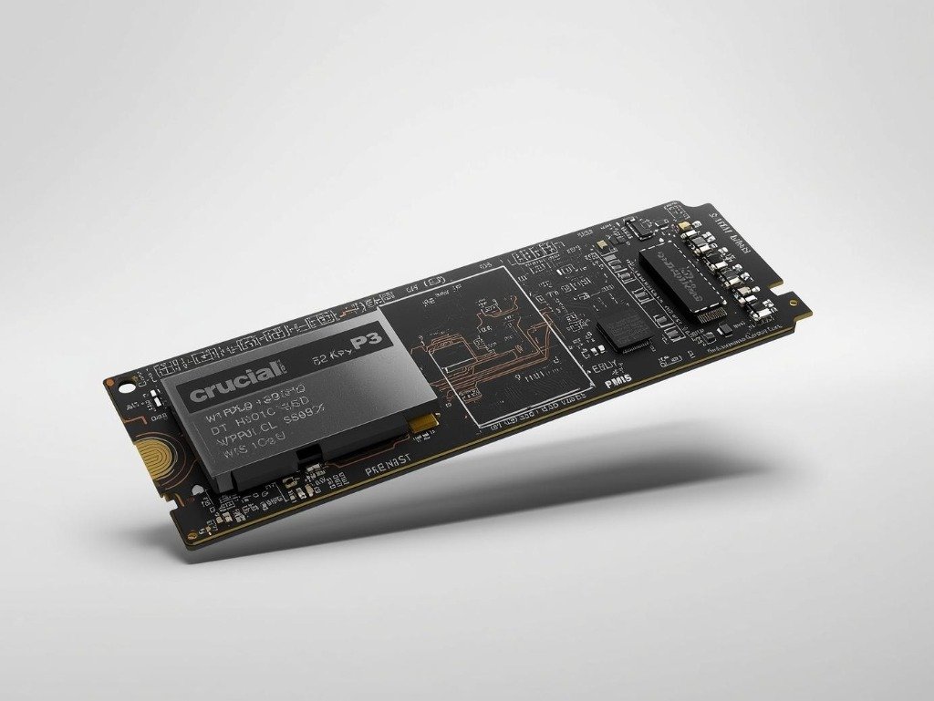 Crucial P3 1TB NVMe SSD