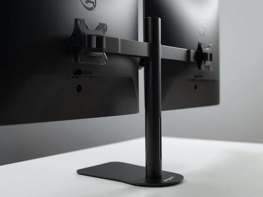 Amazon Basics Dual Monitor Stand